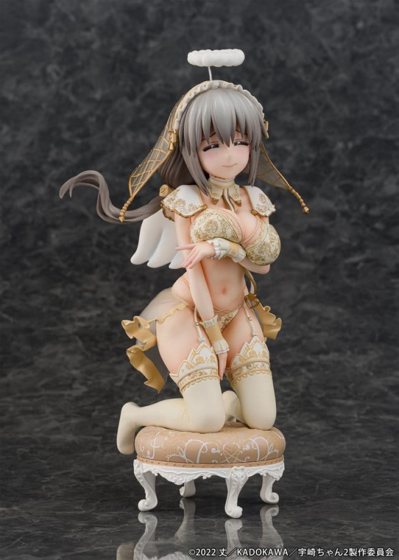 Uzaki-chan Wants to Hang Out! PVC Statue 1/7 Tsuki Uzaki Angel Ver. 19 cm 1