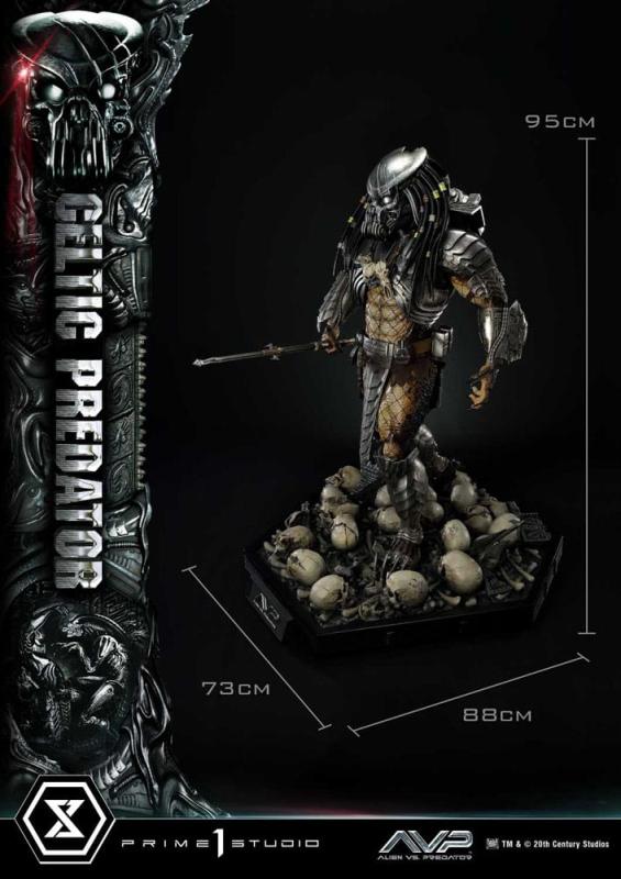 The Alien vs. Predator Museum Masterline Series Statue 1/3 Celtic Predator 95 cm