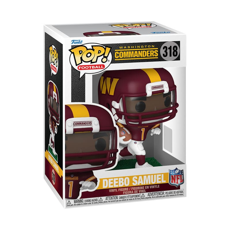NFL: Legends POP! Sports Vinyl Figure 49ers- Deebo Samuel (new) 9 cm 1