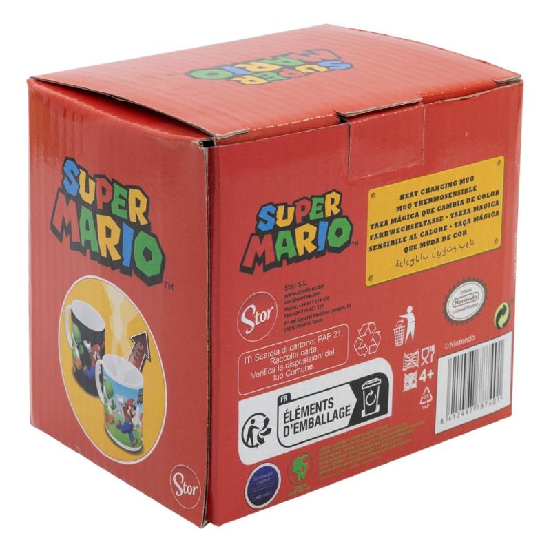 Super Mario Heat Change Mug Group 325 ml