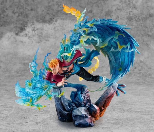 One Piece P.O.P MAS Maximum PVC Statue Marco the Phoenix Leader of 1st group of Whitebeard Pirates 3 12