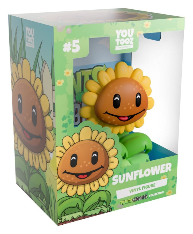 Plants vs. Zombies Vinyl Figure Sunflower 8 cm 3