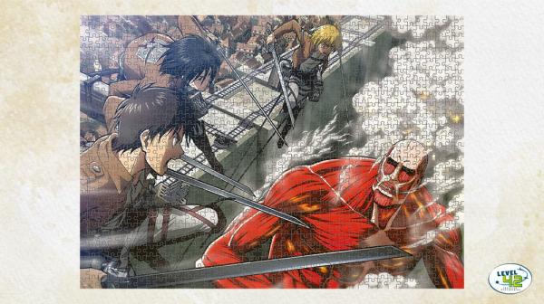 Attack on Titan Puzzle Fight (1000 pieces)