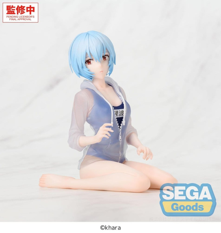 Rebuild of Evangelion Yumemirize PVC Figure Rei Ayanami School Swimsuit Ver. 13 cm