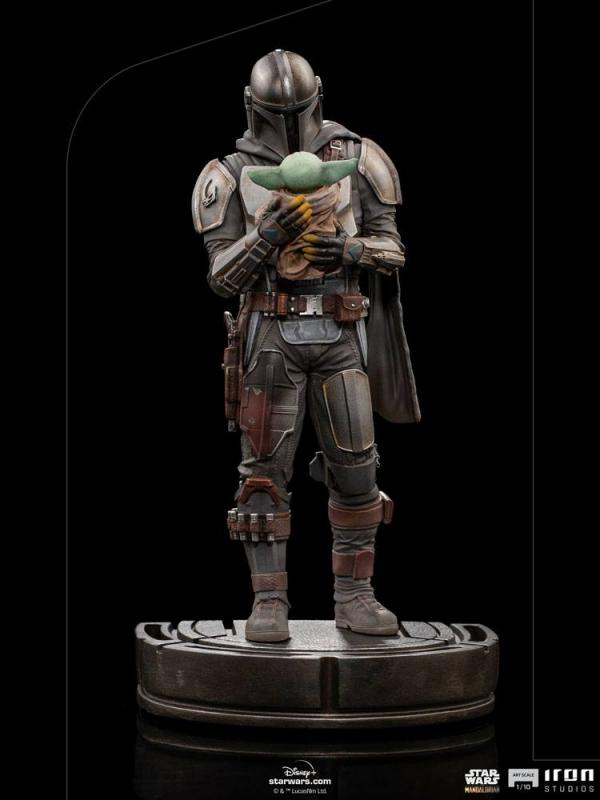 Star Wars The Mandalorian: Mando & Grogu 1/10 Art Scale Statue - Iron Studios