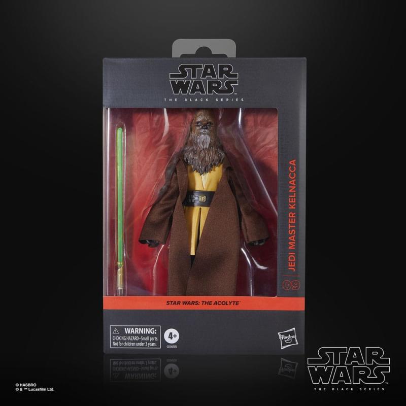 Star Wars: The Acolyte Black Series Action Figure Jedi Master Kelnacca 15 cm 1