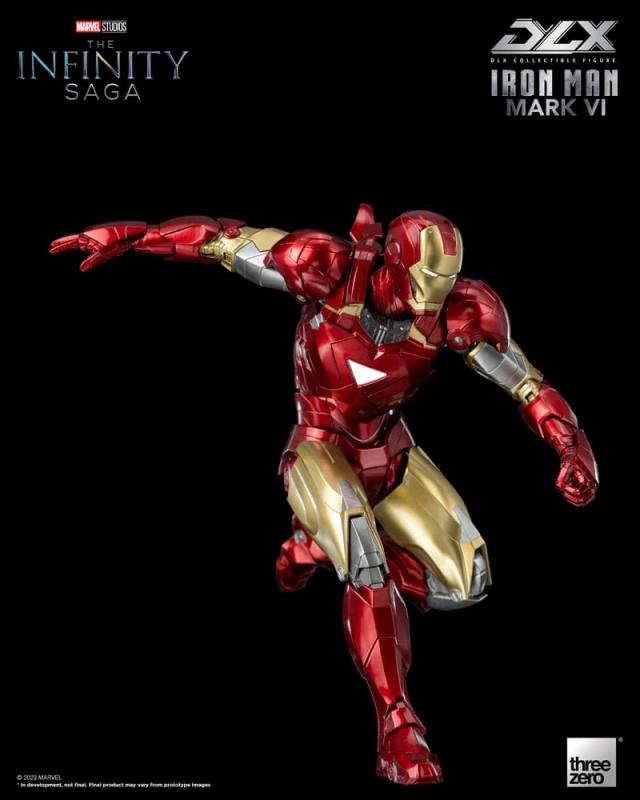 Infinity Saga DLX Action Figure 1/12 Iron Man Mark 6 17 cm 13