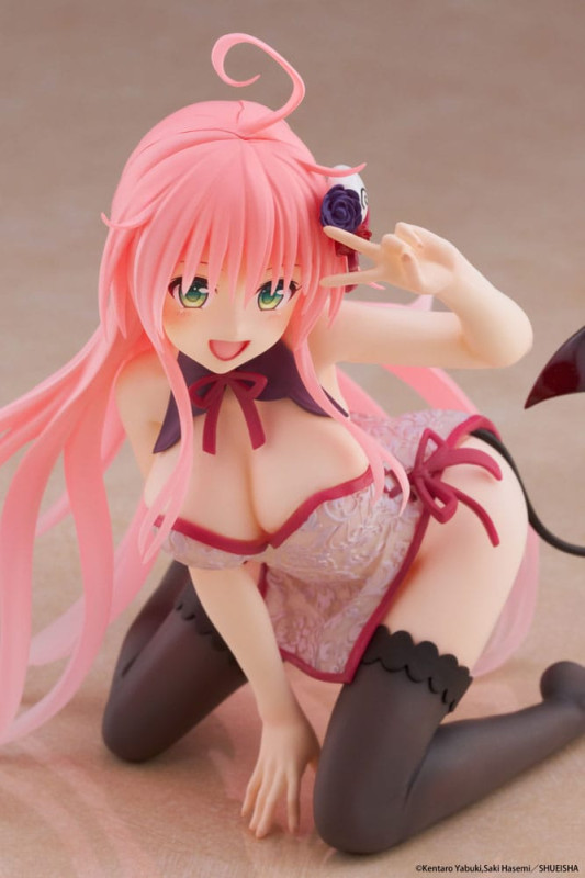 To Love-Ru Darkness PVC Statue Desktop Cute Figure Lala Chinese Dress Ver. 13 cm 7