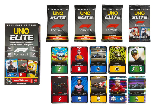 Formula 1 UNO Card Game Elite F1 Starter-Set 2