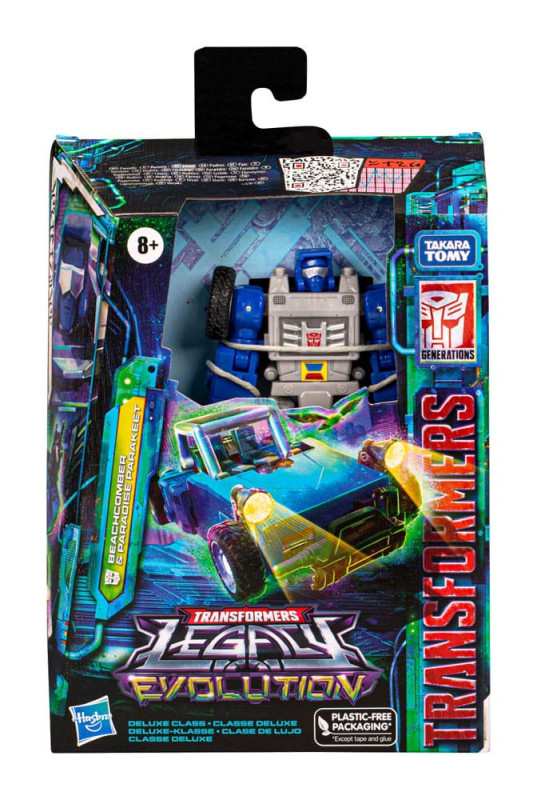 Transformers Generations Legacy Evolution Deluxe Class Action Figure Beachcomber & Paradise Parakeet 12
