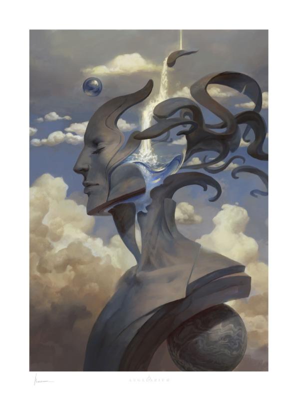 Angelarium: Binah Of Flowing Mind 46 x 61 cm Art Print - Sideshow Collectibles