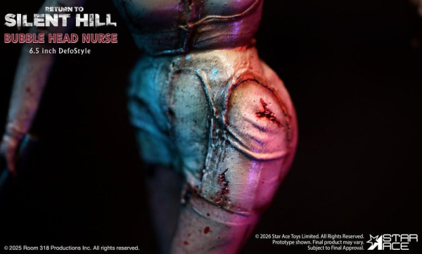 Return to Silent Hill (2026) DefoStyle Figure Bubble Head Nurse 16.5 cm 7