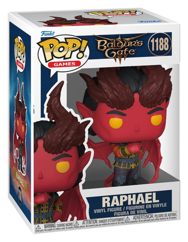 Baldur's Gate POP! Games Vinyl Figure Raphael 9 cm 1