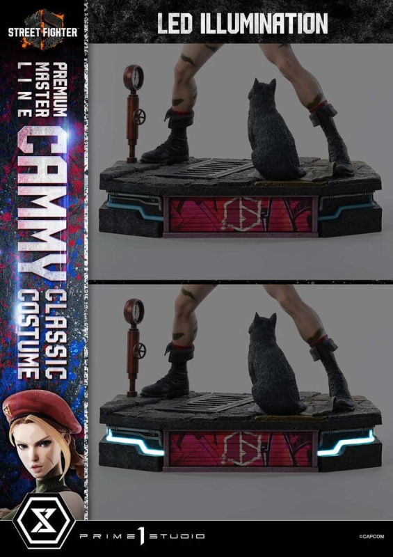 Street Fighter 6 Ultimate Premium Masterline Statue 1/4 Cammy Classic Costume Ultimate Version 54 cm 9