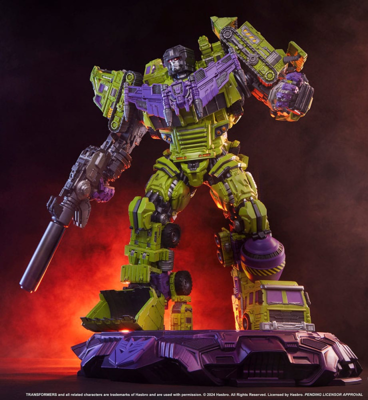 Transformers Museum Scale Statue Devastator 114 cm 1