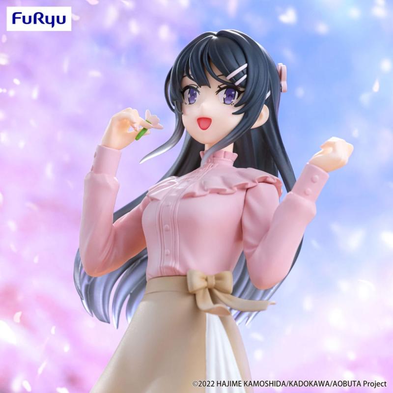 Rascal Does Not Dream of Bunny Girl Senpai Trio-Try-iT PVC Statue Mai Sakurajima Spring Outfit Ver.