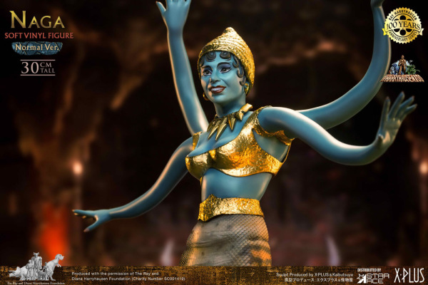 The 7th Voyage of Sinbad Soft Vinyl Statue Ray Harryhausen's Naga (Snake Woman) Deluxe Version 31 cm 6