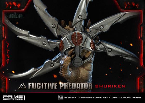 Predator 2018 Bust 1/1 Fugitive Predator Shuriken 65 cm