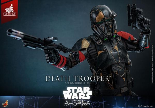 Star Wars: Ahsoka Television Masterpiece Action Figure 1/6 Death Trooper Hot Toys Exclusive 31 cm 12