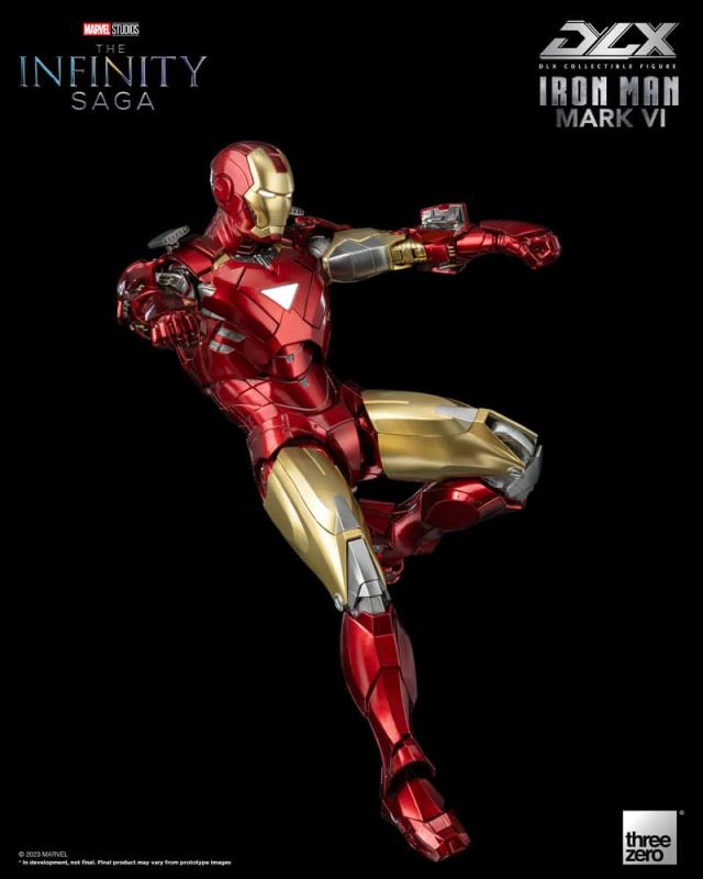 Infinity Saga DLX Action Figure 1/12 Iron Man Mark 6 17 cm 4