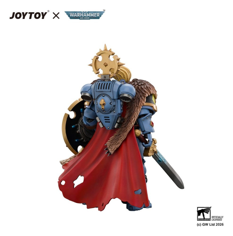 Space Marine Action Figure Space Wolves Wolf Guard Battle Leader 12 cm 1