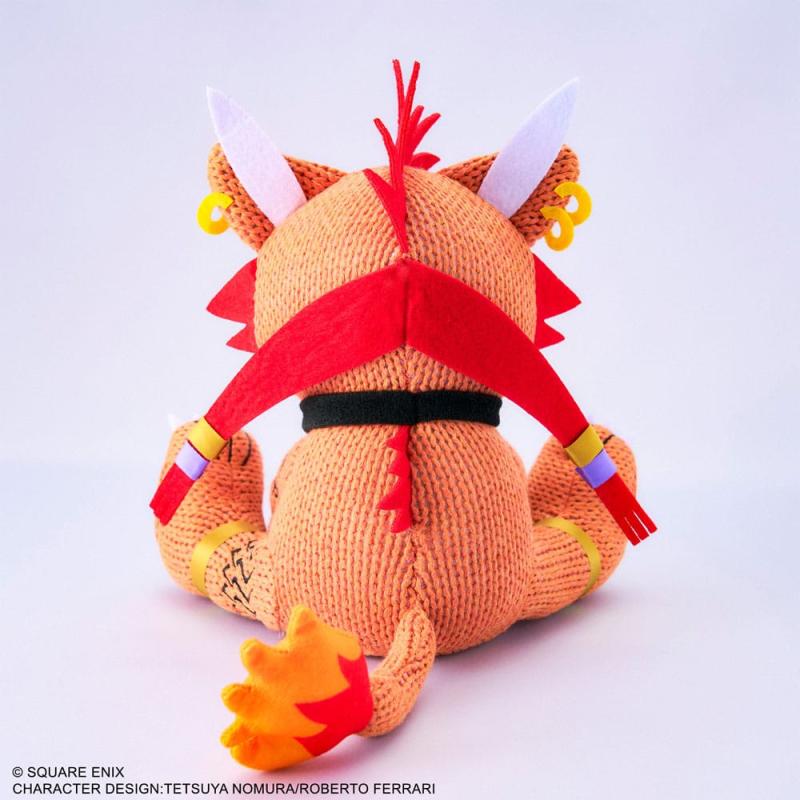 Final Fantasy VII Remake Knitted Plush Figure Red XIII 20 cm