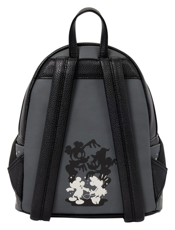 Mickey & Minnie by Loungefly Mini Backpack Ghost Light Up Glow 3