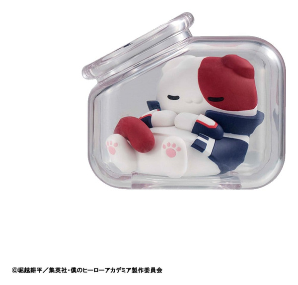 My Hero Academia Mega Cat Project Mini Figures Good Night Heroaca Cats 6 cm Blind Box Display (8) 3