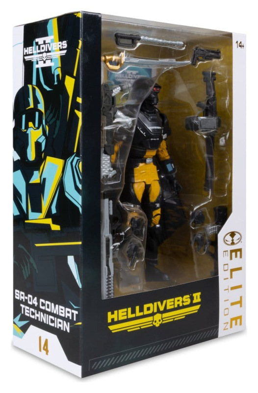 Helldivers 2 Elite Edition Action Figure SA-04 Combat Technician 18 cm 8