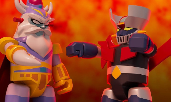 Great Mazinger Brickroid Action Figure Great Marshall of Hell 5 cm 4