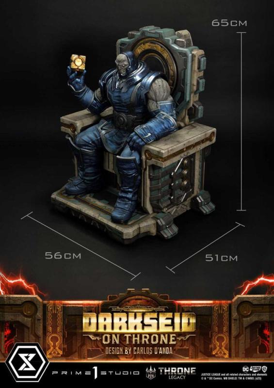 Throne Legacy Series Statue 1/4 Justice League (Comics) Darkseid on Throne Design by Carlos D'Anda S