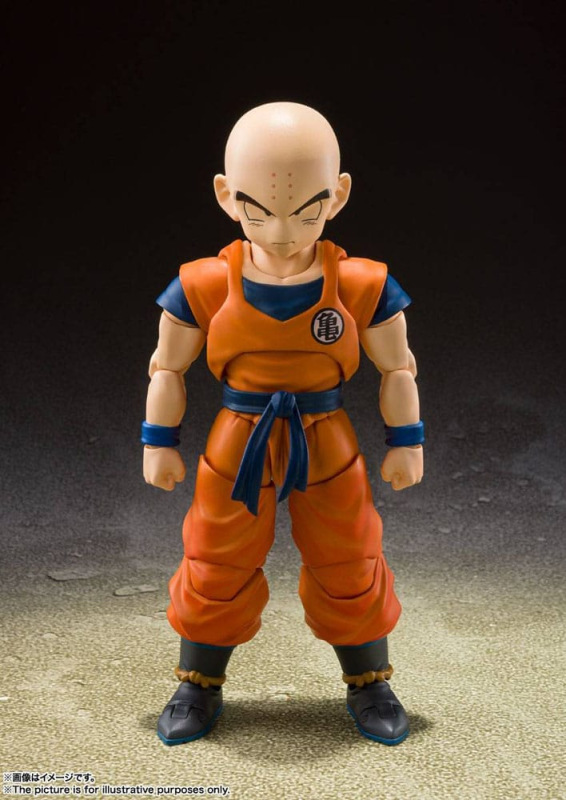 Dragon Ball Z S.H. Figuarts Action Figure Krillin-Earth's Strongest Man 12 cm 1