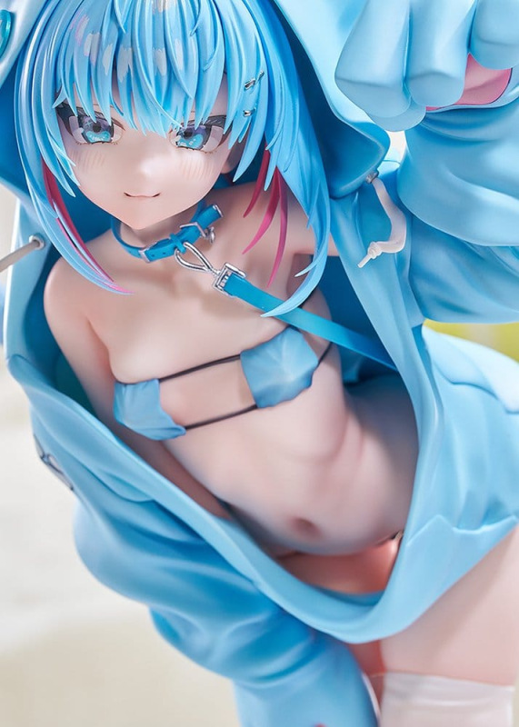 Virtual illustrator Kanzarin PVC Figure 1/6 kanzarin-chan: Cat-Eared Hoodie Ver. 26 cm 4