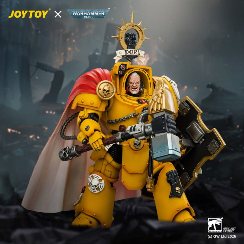 Warhammer Action Figure Imperial Fists Darnath Lysander 14 cm 7