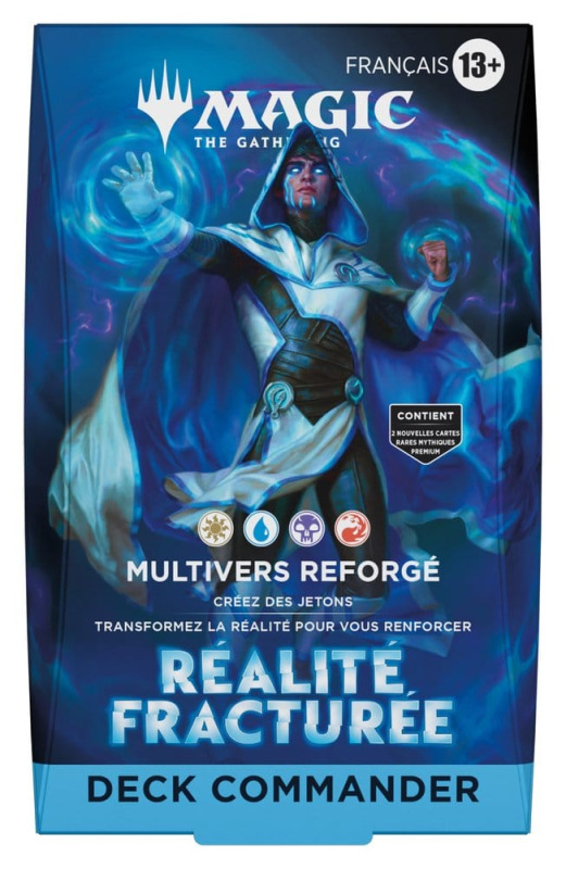 Magic the Gathering Réalité fracturée Commander Deck Multiverse Reforged Assortment (4) french 2