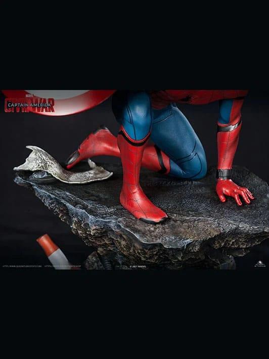 Captain America Civil War: Spider-Man Premium Ver. 1/4 Statue - Queen Studios