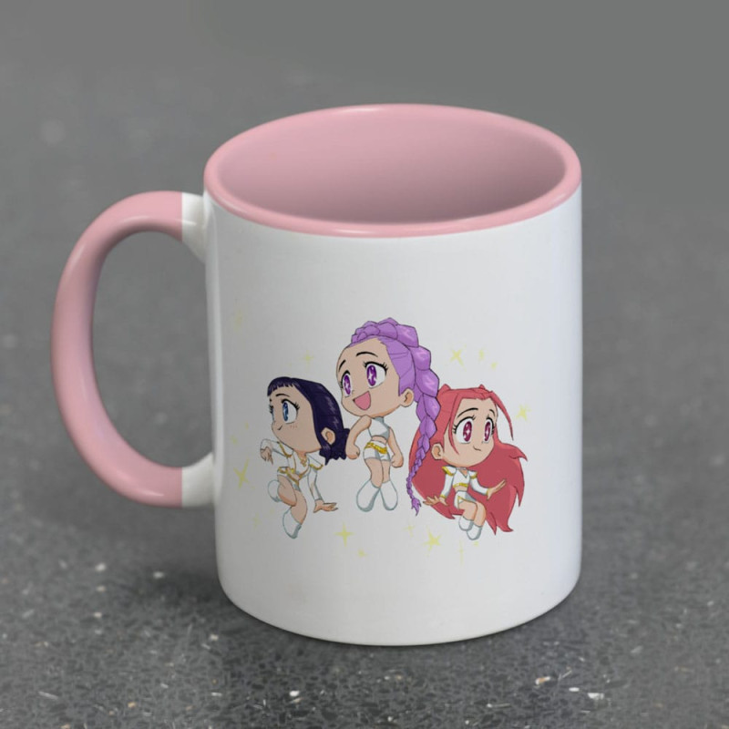 KPop Demon Hunters Mug Huntrix Chibi 1