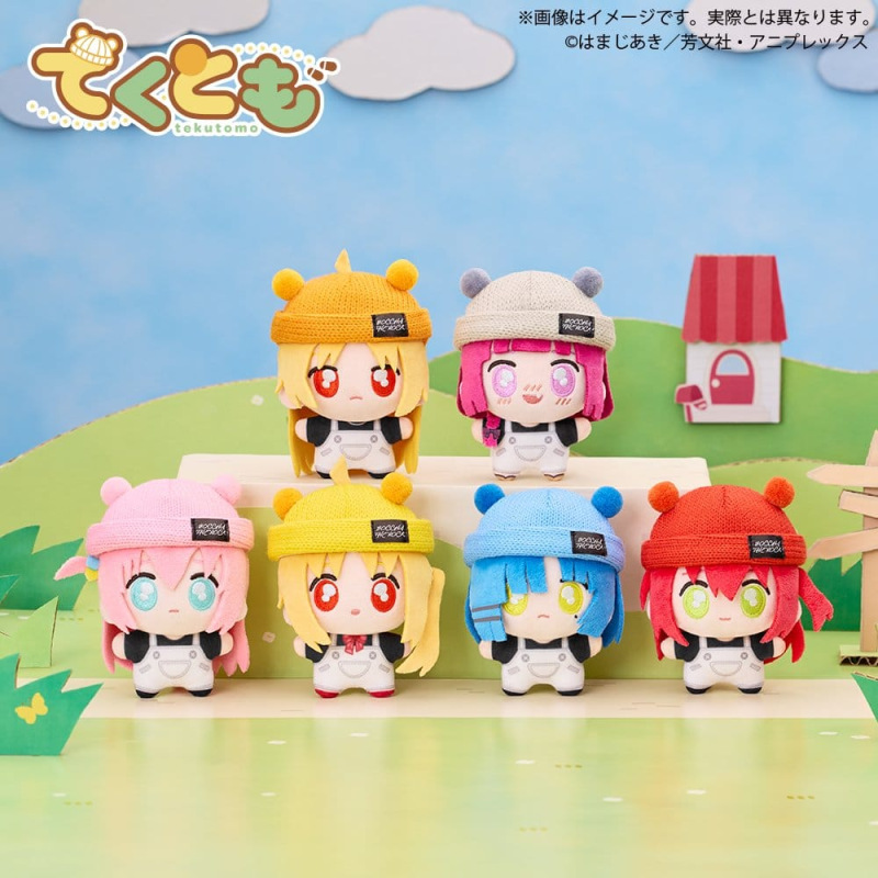 Bocchi the Rock! tekutomo Plush Keychain Blind Box Display (6) 1