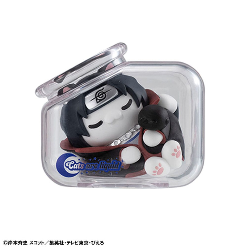 Naruto Shippuden Mega Cat Project Nyaruto! Trading Figures Good Night Nyaruto! 3 cm Assortment (8) 6