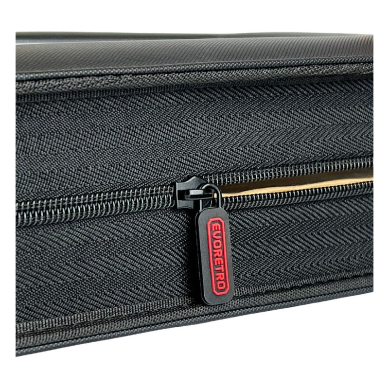 Evoretro Premium Card Slab Binder with Window Black 1