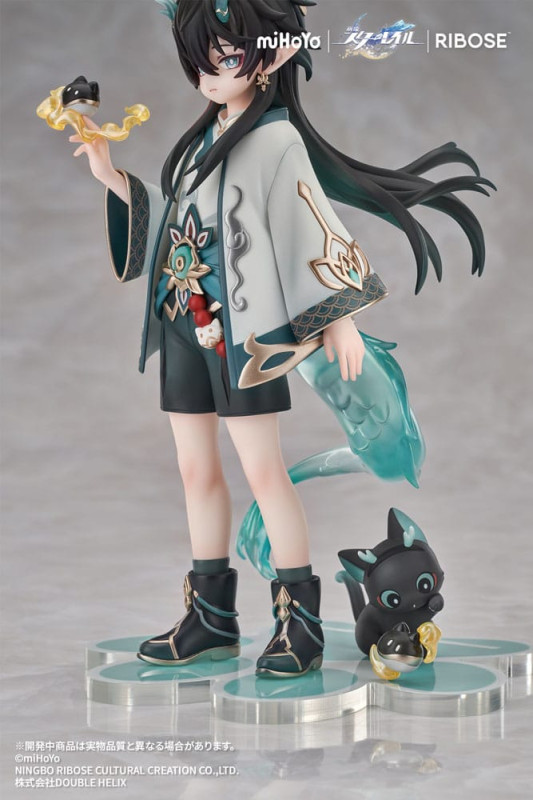 Honkai: Star Rail Rise Up Chibineko Series PVC Statue Dan Heng / Imbibitor Lunae Ver. 19 cm 13