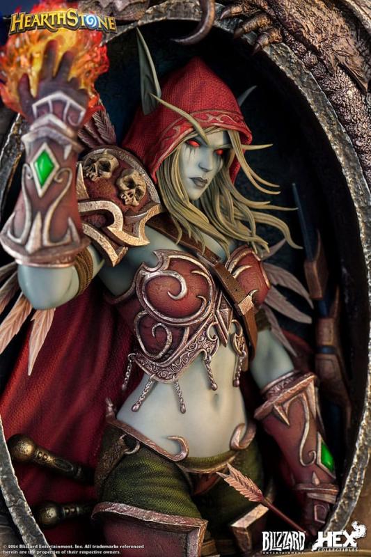 Hearthstone 3D Art Frame Statue Sylvanas Windrunner 31 cm