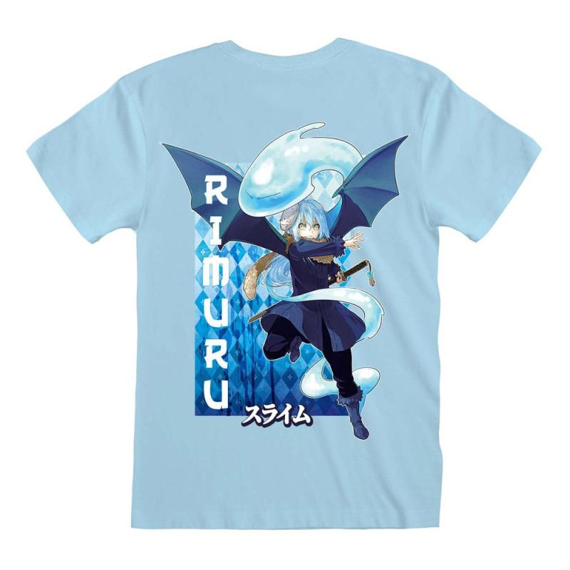 That Time I Got Reincarnated as a Slime T-Shirt Rimuru Back Print Size M