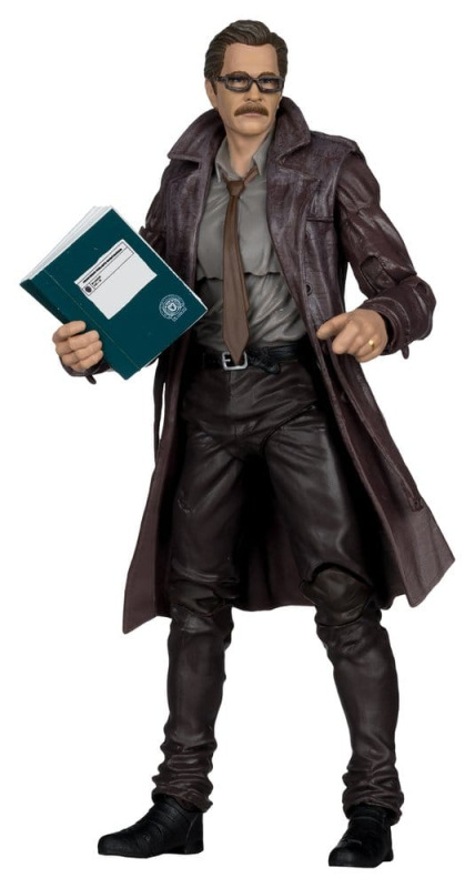 DC Multiverse Action Figure Commissioner James Gordon (The Dark Knight Trilogy) Deluxe Theatrical Ed
