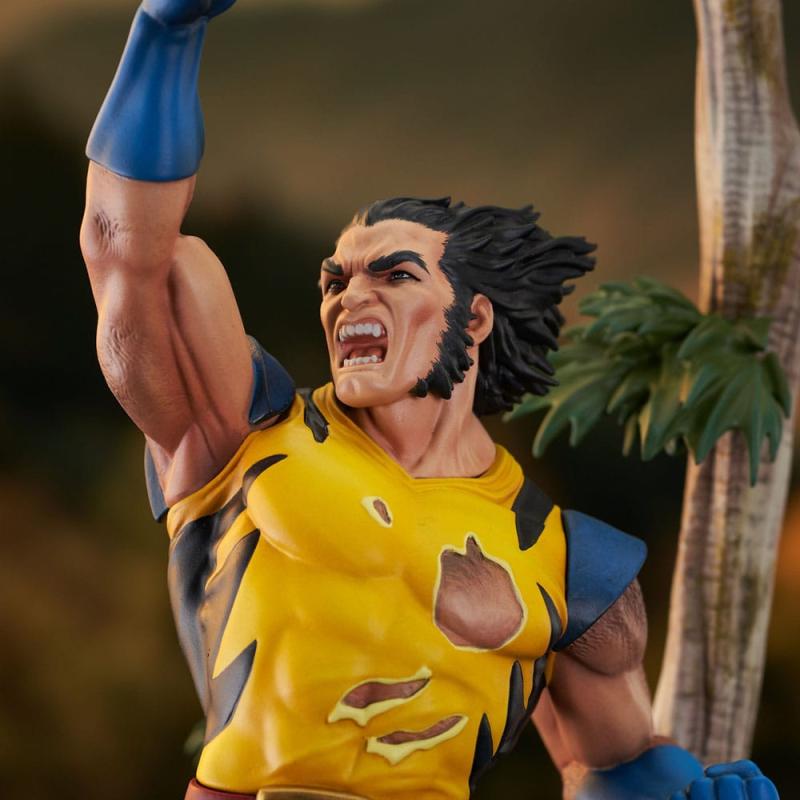 Marvel Gallery PVC Diorama 90's Comic Wolverine 28 cm 6