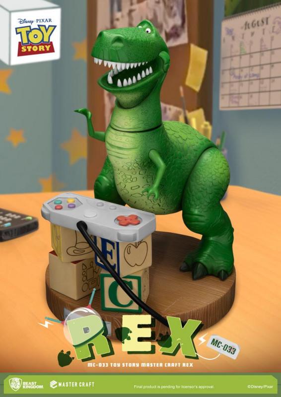 Toy Story: Rex - Master Craft Statue 33 cm - Beast Kingdom Toys