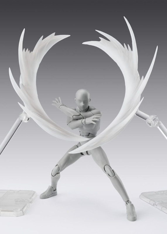 Tamashii Effect Action Figure Accessory Wind White for S.H.Figuarts 4