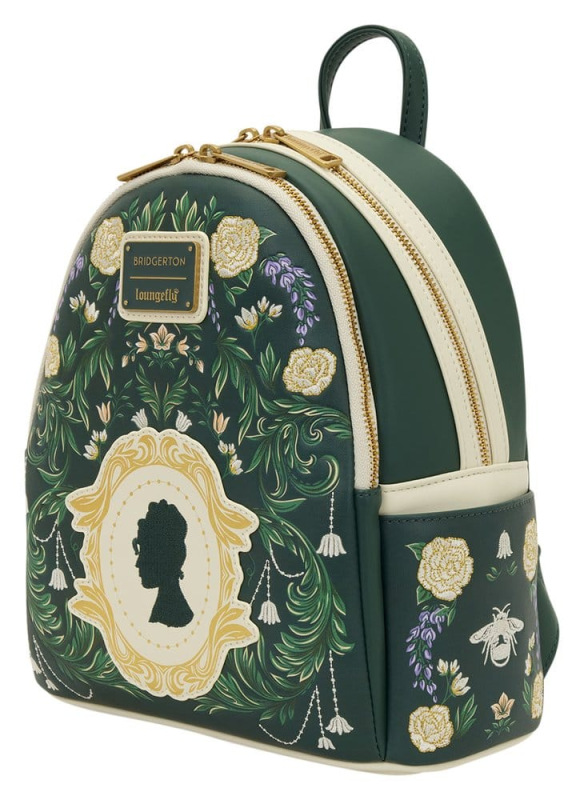 Bridgerton by Loungefly Mini Backpack Silhouette Floral 1
