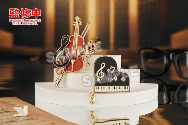 Your Lie in April Brooch Violin 7 cm