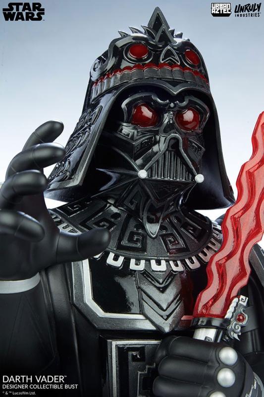 Star Wars: Darth Vader by Jesse Hernandez 25 cm Urban Aztec Vinyl Bust - Unruly Industries